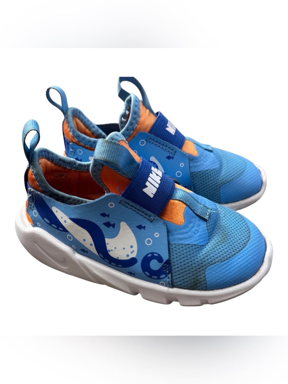 NIKE Flex Runner 2 Slip On Octopus Blue 8C